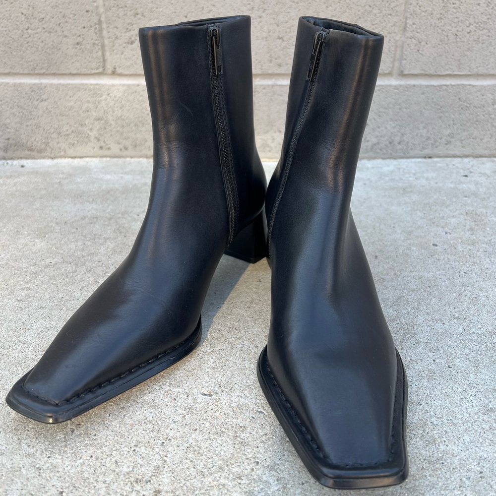 Alexander Wang square toe booties